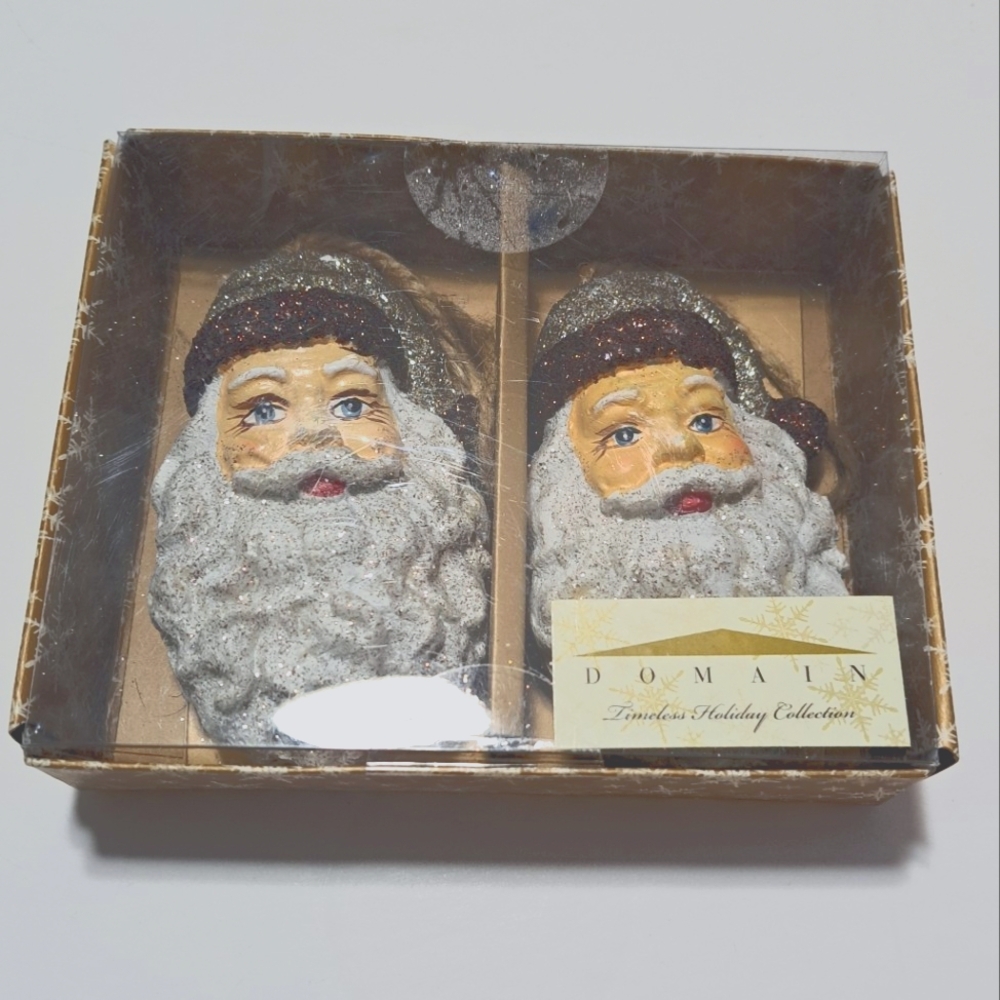Santa Ornaments by Domain